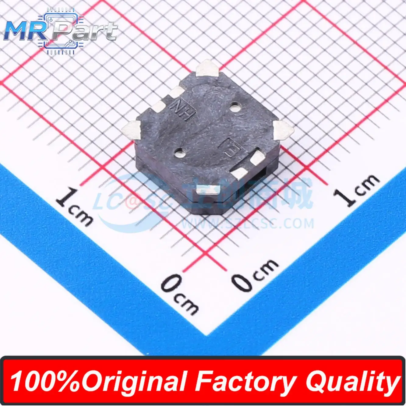10Pieces Original MLT-8530 Passive Side-sounding Electromagnetic Patch Buzzer 3.6V 2.7kHz SMD 8.5x8.5mm 3.3H