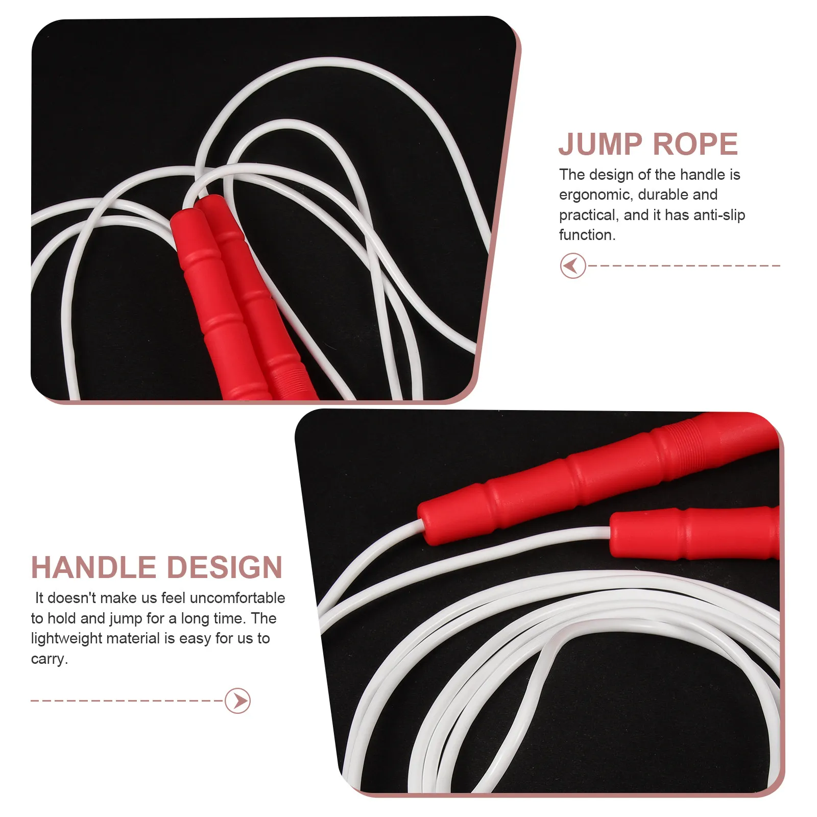Jump Rope Outdoor Segmented Adjustable Lightweight Fitness Exercise Workout for Adults Teens Students Jump Rope
