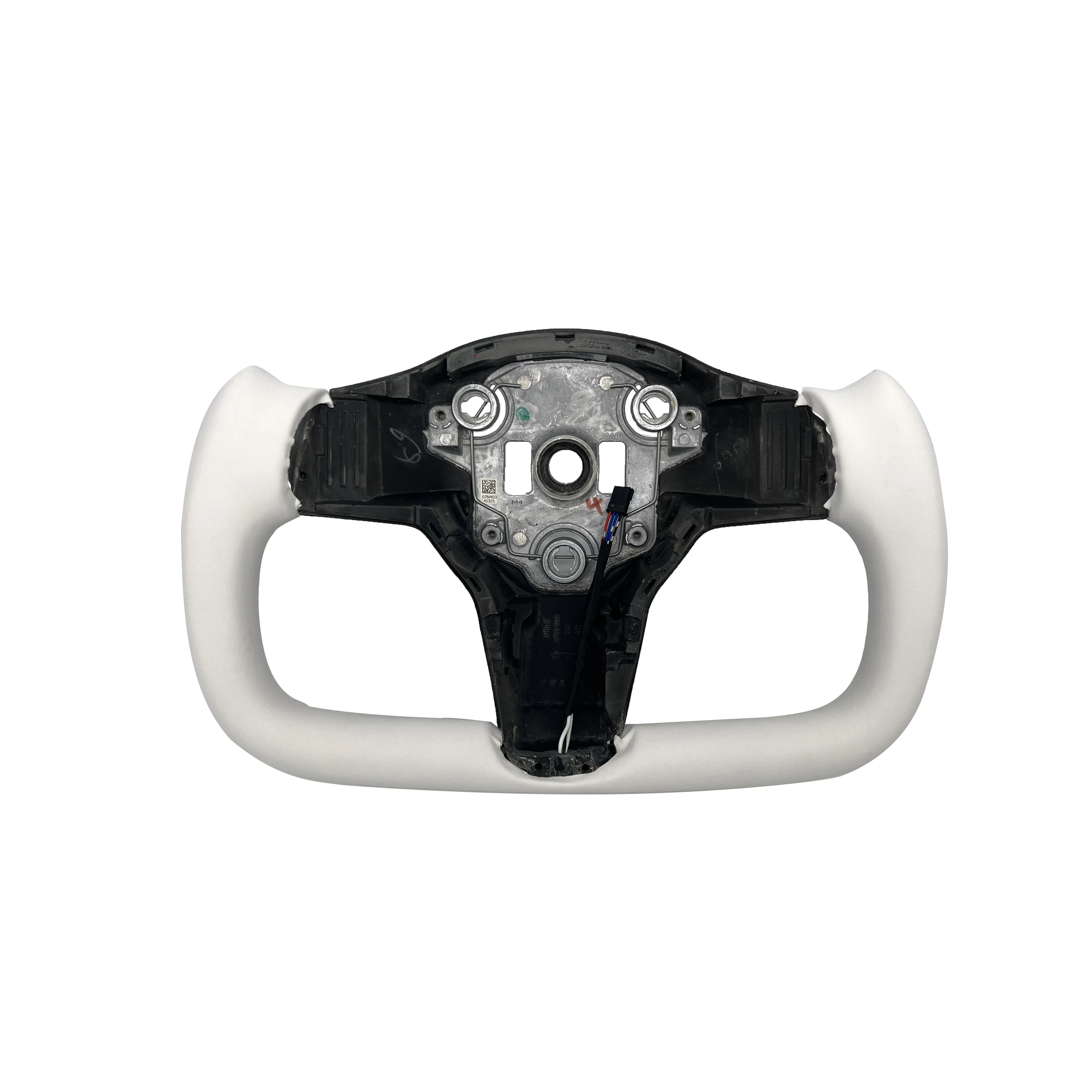 

Yoke Steering Wheel For Model 3 Model Y Car Interior Leather Steering Wheel With Heat for Model Y 2023 Accessories