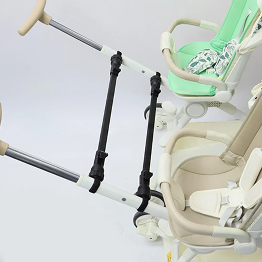 

2 шт. складной разъем для двойной детской коляски, универсальный адаптер для коляски, легкое подключение, съемный для путешествий и ежедневного использования