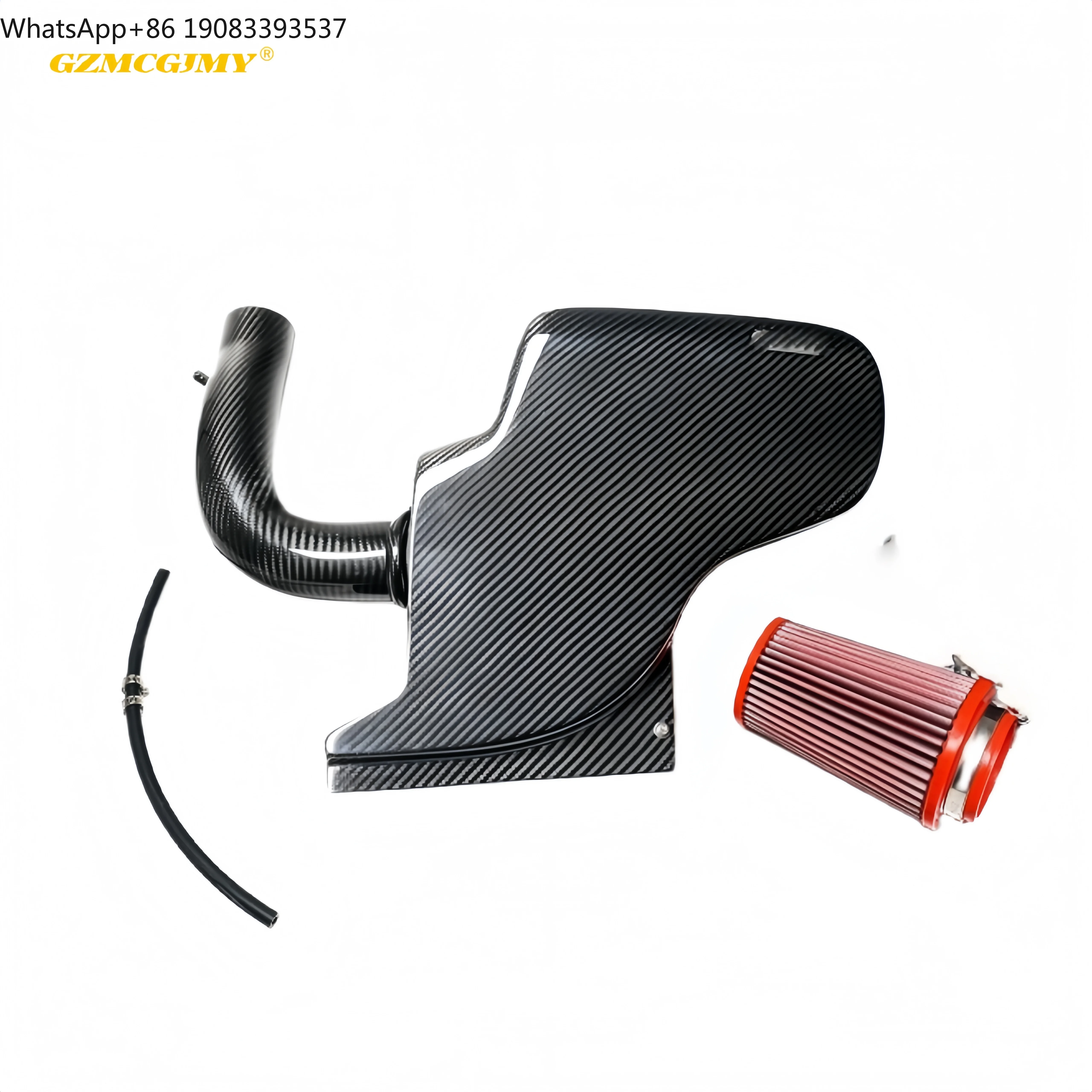 

14-20 High Quality Real Dry Carbon Fiber Intake Manifold Cold Intake System for AUDI A3 1.4T EA211 GTR Car air Intake Pipes