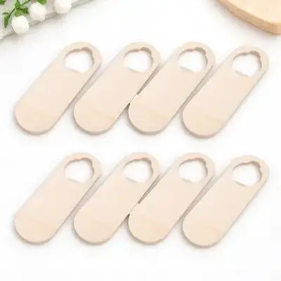 علامة خشبية معلقة مقبض الباب اللوحة 10 قطعة علامة خشبية طبيعية لتقوم بها بنفسك لا تزعج ديكور الغرفة #6