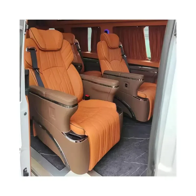 For 2023 New Electric Leather Car Seat Captain Seat With Touch Screen Seat for Vito Vclass Metris Sprinter Alphard Vellf