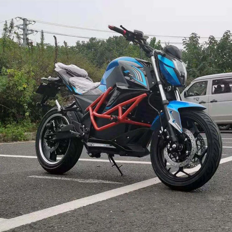 STLF 72V Racing Street Electric Motorcycle Various Power Options 100km/h Max Speed Lithium Battery