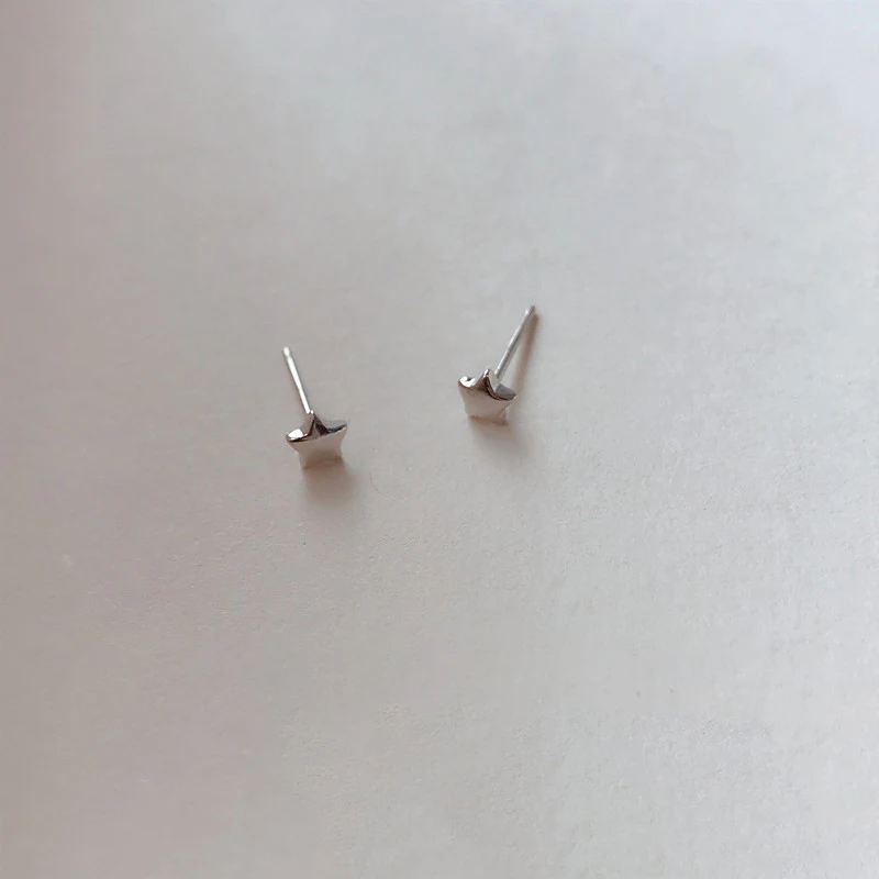 Cute Mini Star Earrings for Women Hypoallergenic Daily Wear Minimalist Star Stud Earring Girls Fashion Pierc Jewelry Gifts