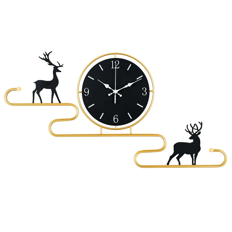 

Living room fashionable creative dining room wall hanging modern simple atmosphere household quartz clock