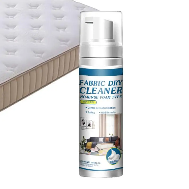 Sofa Reinigingsschuim Voor Alle Doeleinden Stomerij Stof Spray 200Ml Multifunctioneel Tapijt Reinigingsschuim