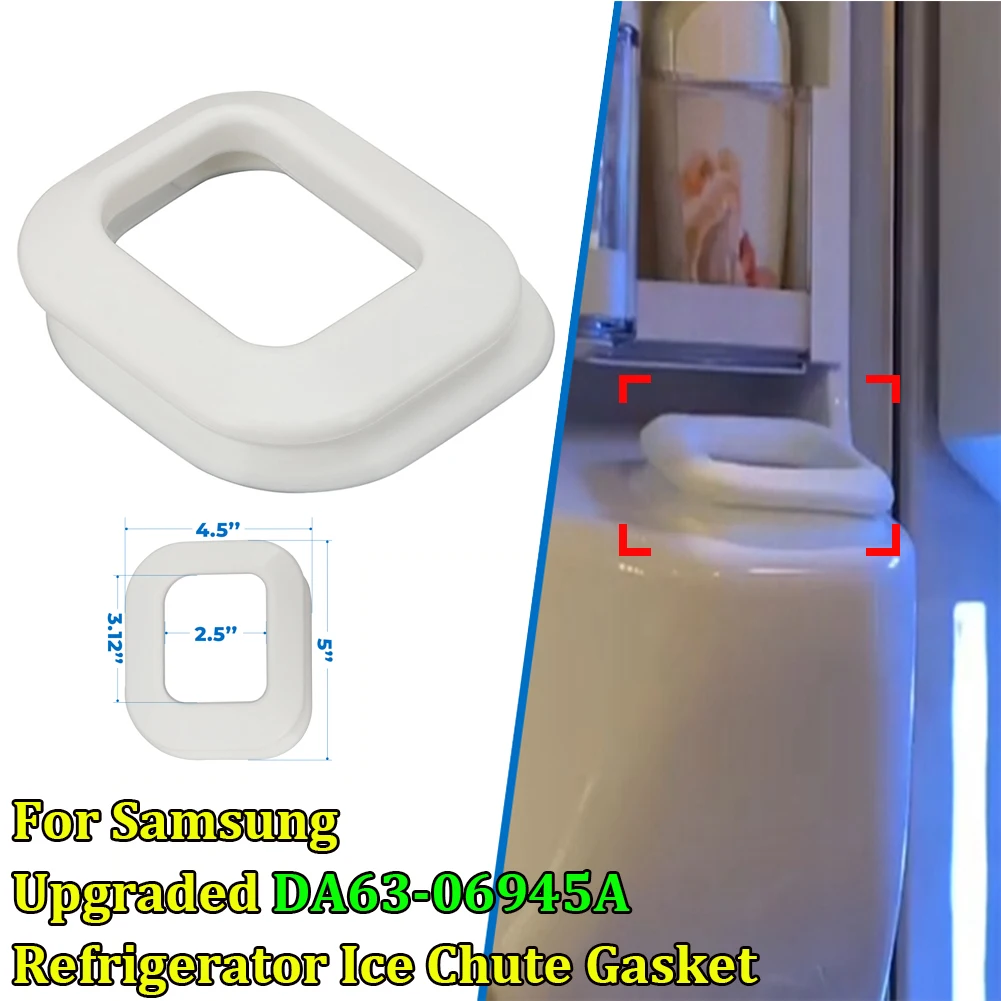 Para pieza de junta de tapa de conducto de hielo de refrigerador Samsung #   DA63-06945A Junta de conducto de hielo para refrigerador mejorada AP5620495 RF28HDEDBSR