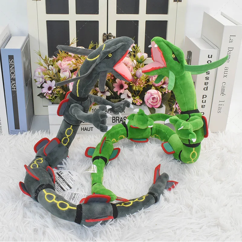 6 Styles Pokemon Plush Toy Rayquaza Gyarados Shiny Mega Rayquaza Doll Soft Stuffed Toys Birthday Gift