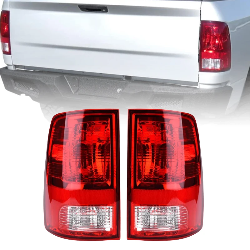 

Rear Tail Light Assembly For Dodge Ram 1500 2500 3500 2013-2018 Rear Taillight Brake Lamp With Bulb Replaces CH2819124