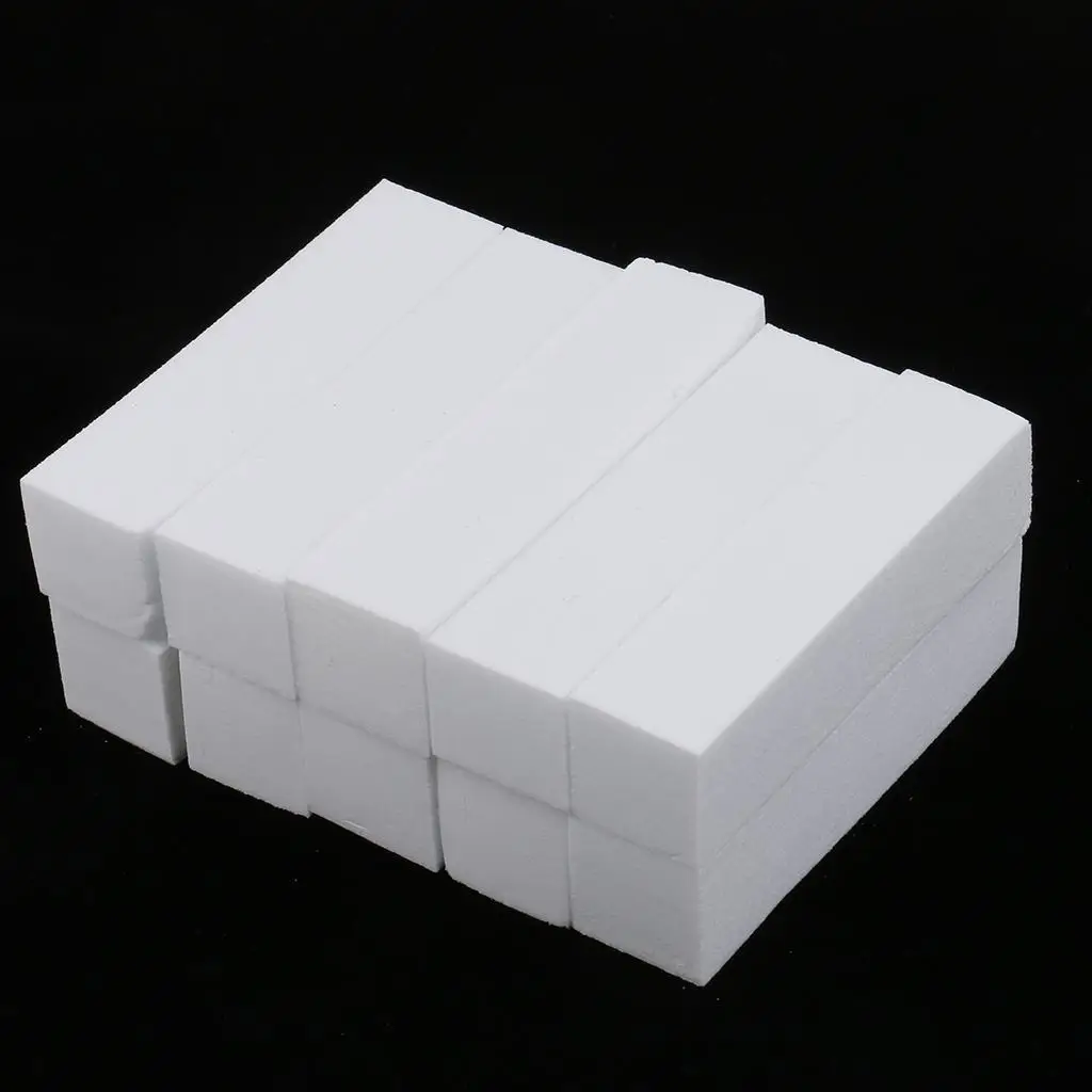 Acrylic Gel Files Sponge Nail Buffer Manicure Tool Nail Files Block for Nail Extension and False Nails