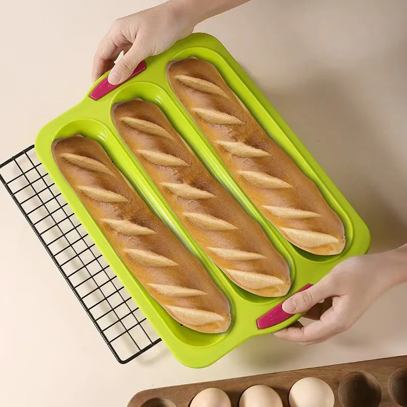 

Dharma Stick Silicone Mold Bread Baking Tray Cake Mold Household DYI Baking