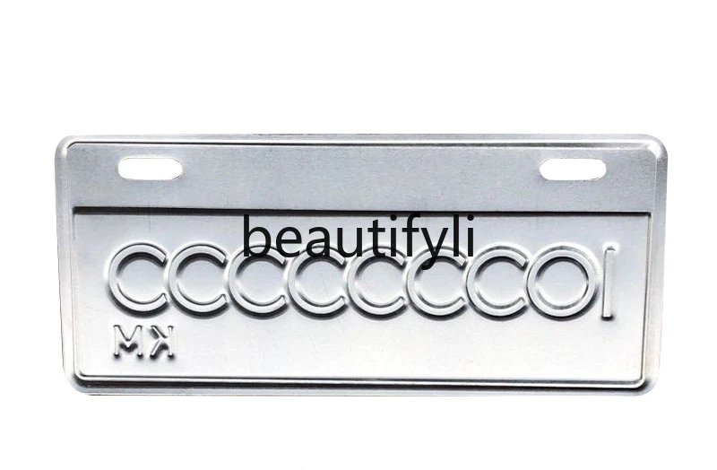 N1/N1S/nqi ป้ายทะเบียนรถ100ล้านกิโลเมตรป้ายทะเบียนรถด้านหลังป้ายทะเบียนรถเครื่องประดับ