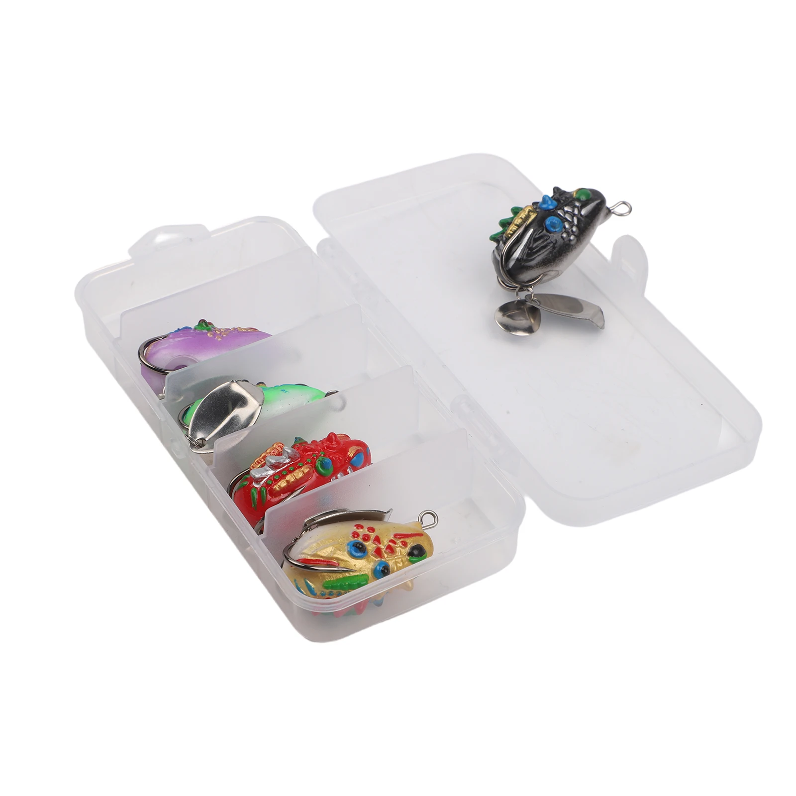 

Мягкая приманка-лягушка Dawn Dusk Fishing 3,5 см (1,38 дюйма) для рыбалки, реалистичная мягкая приманка-лягушка для рыбалки на открытом воздухе, приманка для ловли баса