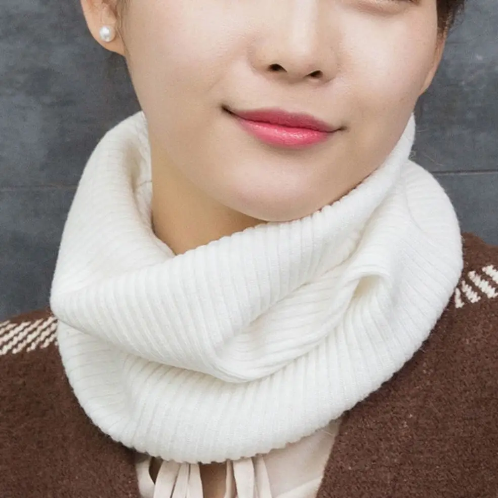 

Кашемировый вязаный воротник-снуд унисекс, толстый, теплый, шерстяной, эластичный, для осени и зимы, для активного отдыха и путешествий, B64