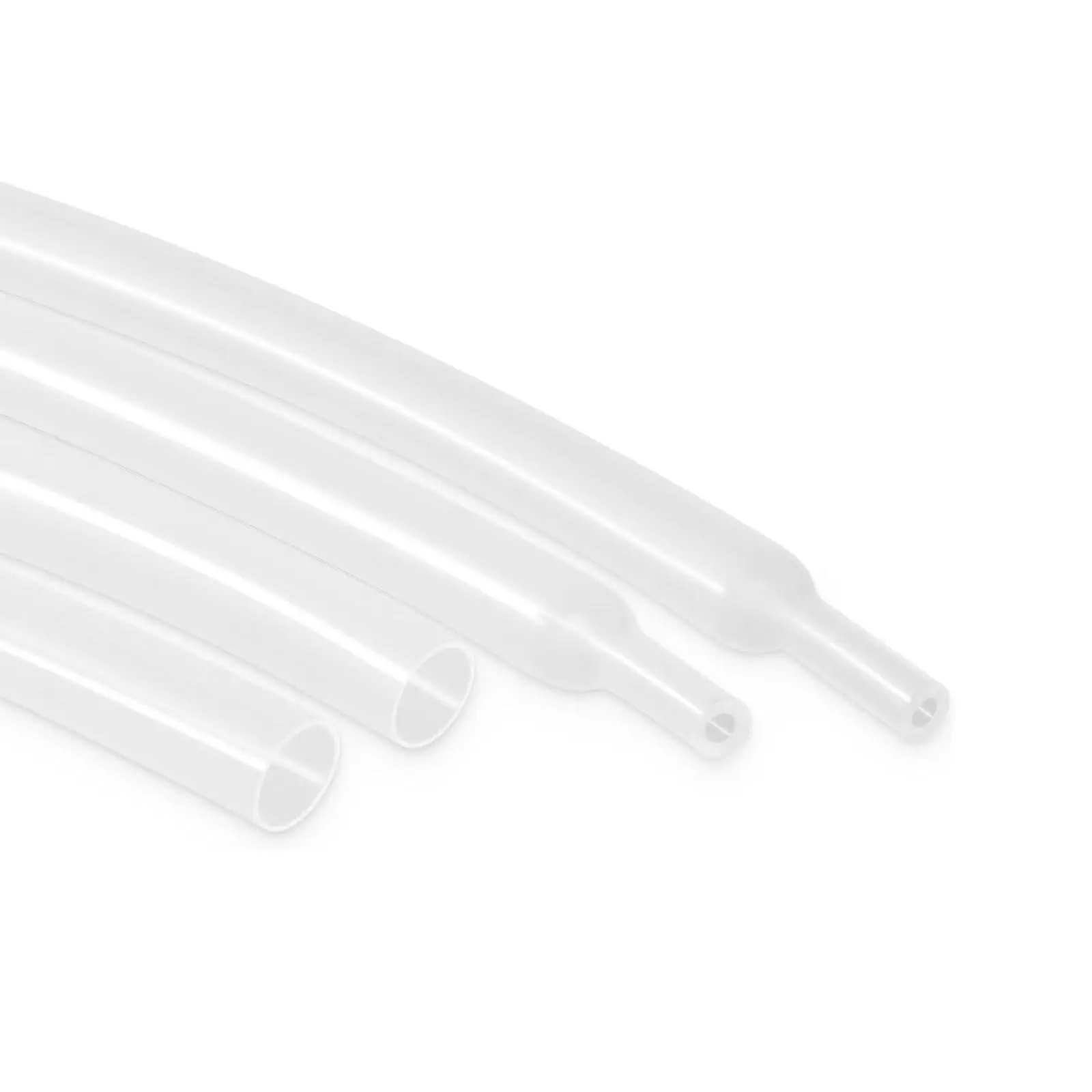 Φ1.6mm to Φ50m Wire Heat Shrink Tubing Clear-3:1 Ratio Adhesive Lined Red Waterproof Industrial Electrical Heatshrink Wrap Tubes