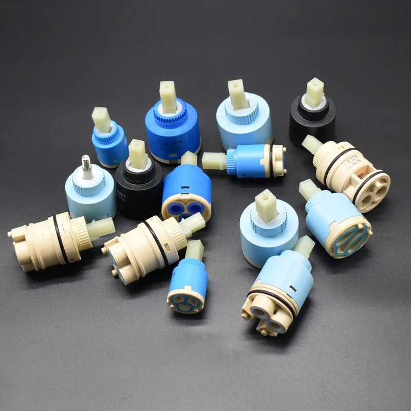 Mischbatterie mit Hochspulenventil 25mm/35mm/40mm Armaturenzubehör Keramikkartusche Armaturenkartusche Mischer für Küche Bad Waschbecken Dusche – Detail 8