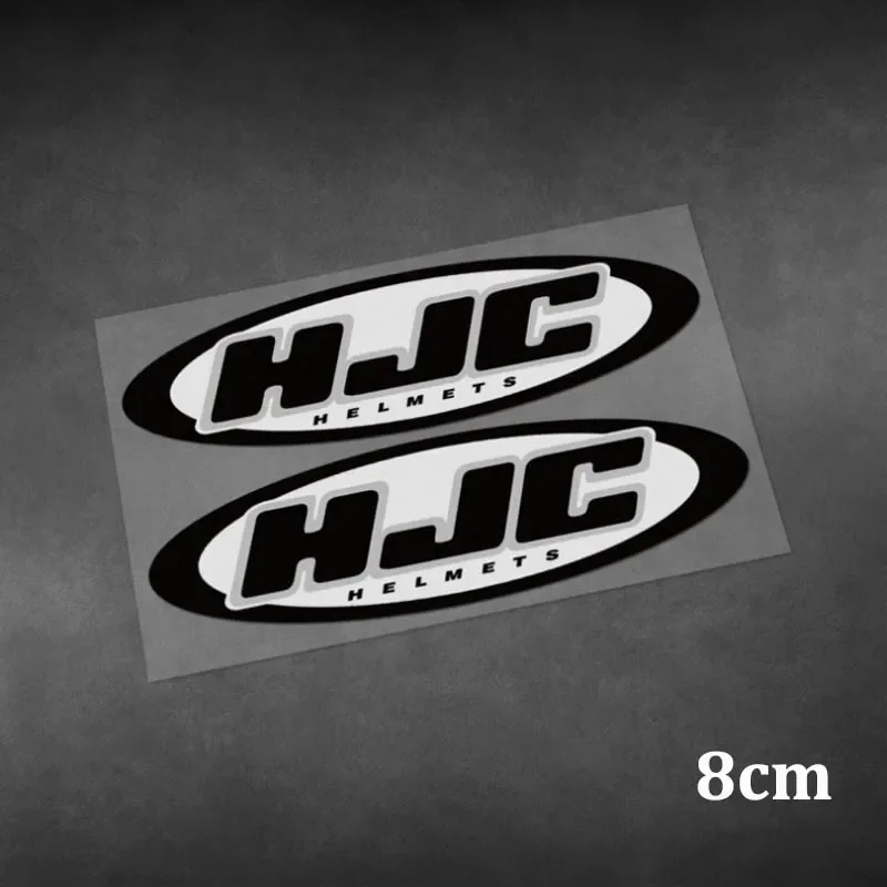 2PCS Sponsor Logo Vinyl Stickers Waterproof Decal for Outdoor Cycling Helmet Motorcycle Motorbike Car DIY Styling Accessories