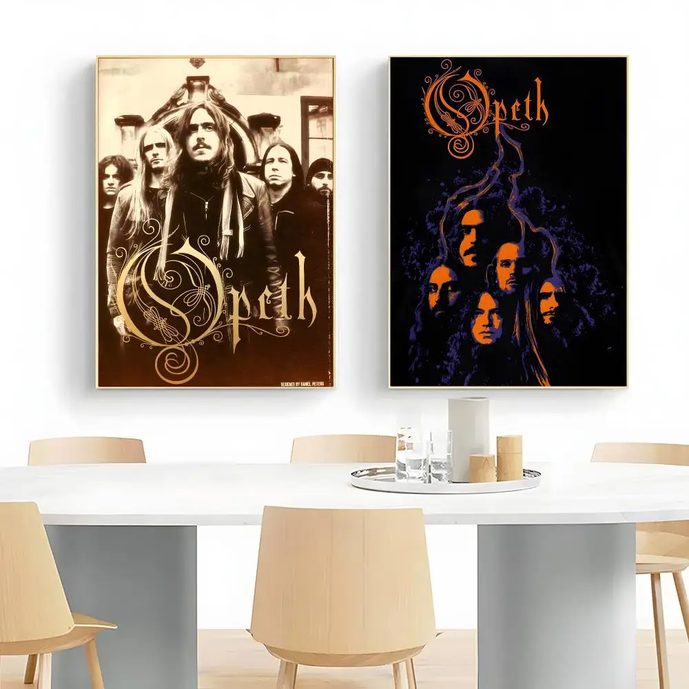 progressive band O-Opeth Poster Wall Art Print Decorative Mural Home Decor Gift Unframed