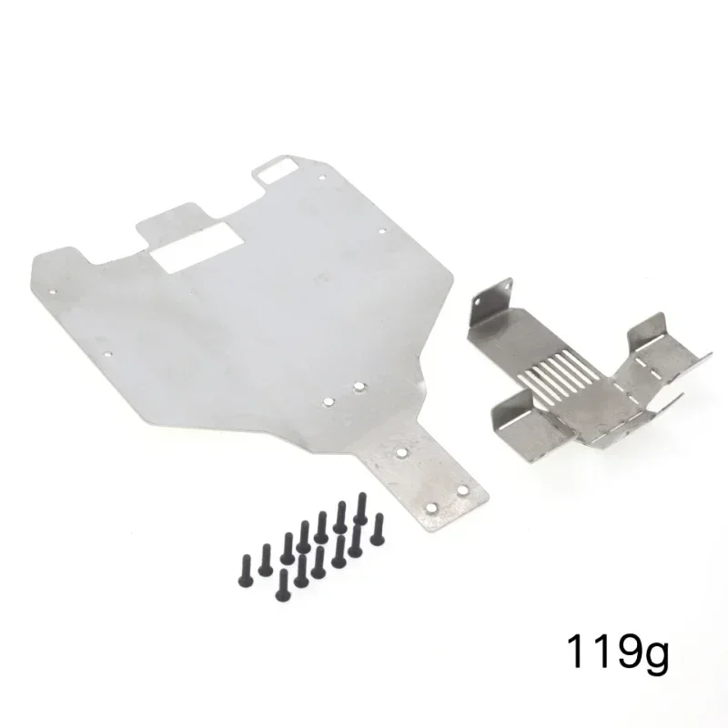 1/12 RC Chassis Armor Eixo Protetor Placa Deslizante para Wltoys 12428 12423 Peças DIY de Carro