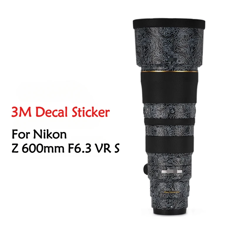 Z 600mm F6.3 VR S Anti-Scratch Lens Sticker Protective Film Body Protector Skin For Nikon Z 600mm F6.3 VR S Z600