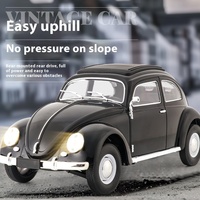 CXD 1:16 D62mini Full Scale Simulation Climbing Car Drift Remote Control Toy Car Retro Beetle Rc Car Mini 1950 Car Model Toy