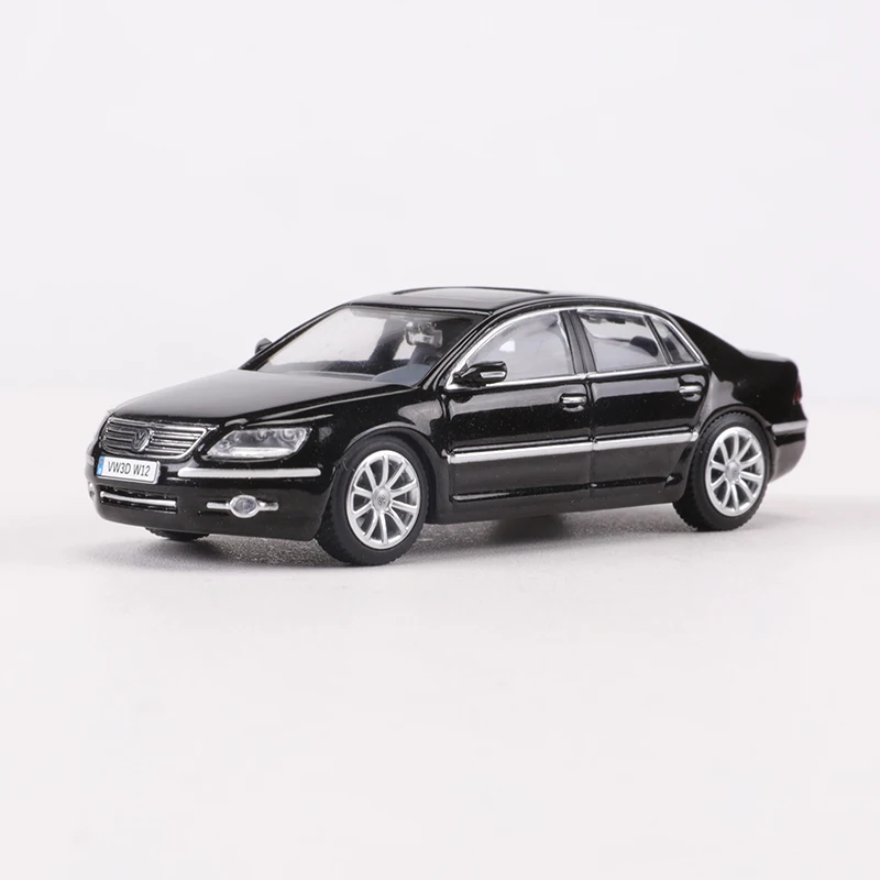 GCD 1:64 Phaeton Typ 3D Mk5 GP5 czarny/srebrny Model samochodu ze stopu odlewu