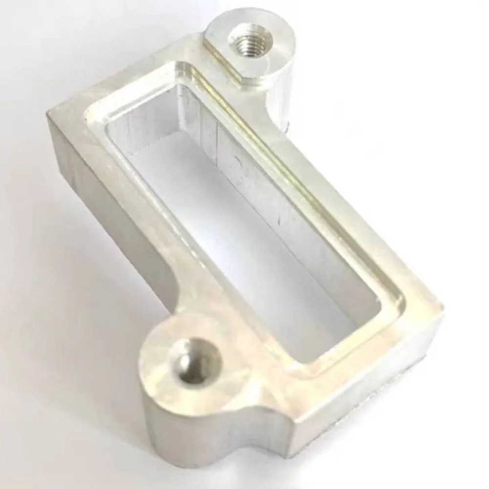 Air Flow Sensor Adapter Base Made of Aluminum for Nissan Engine Applications with Air Intake Performance Focus