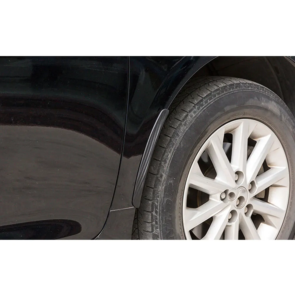 Car Fender Flares Arch Wheel Eyebrow Auto Mudguard Lip Body Kit Protector Cover Mud Guard for Universal cars