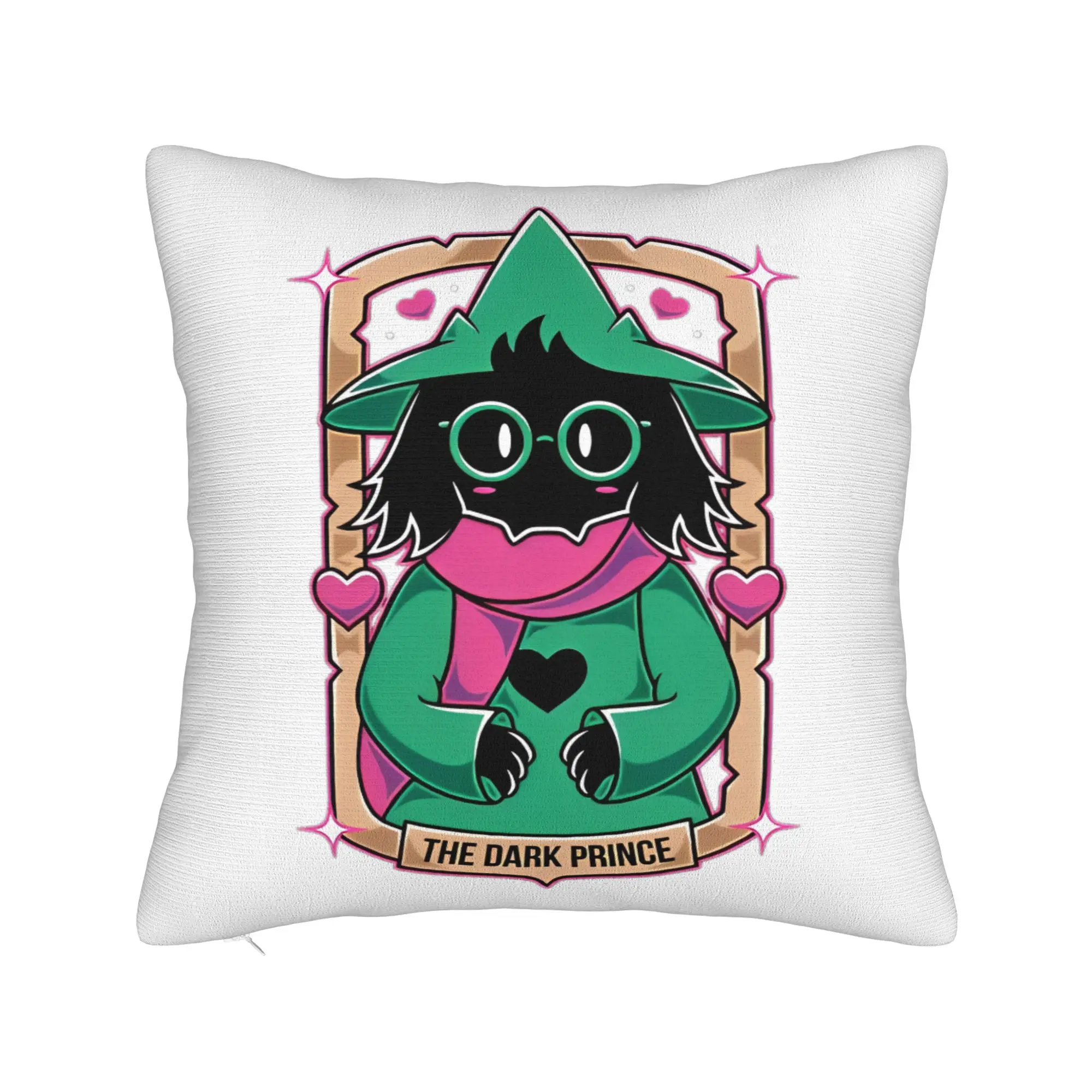 Deltarunes Kris Ralsei Susie Pillowcase Printed Cushion Cover Gift  Throw Pillow Case Cover Chair Square