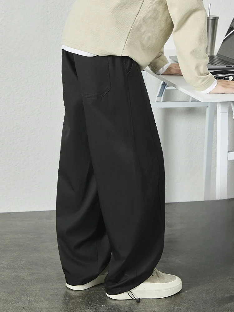 

Мужские брюки Paul Frank с флисовой подкладкой, широкие, прямого кроя, повседневные, свободные, зимние, удобные, из полиэстера