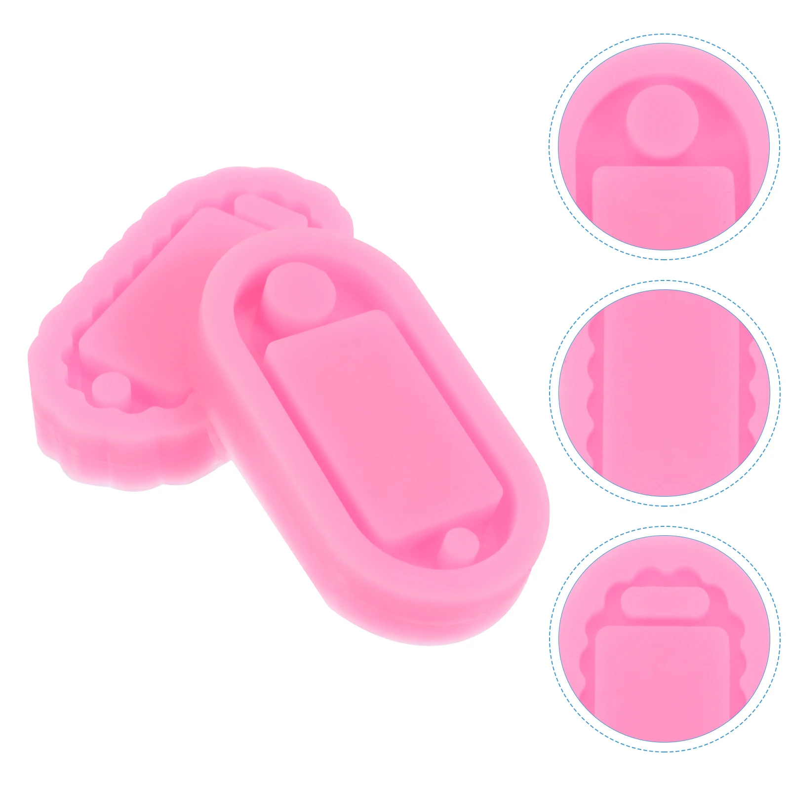 

2Pcs SiliconeMolds PendentOrnament Mold H bags Backpacks Diy Silicone Molds Diy Epoxy Molds Decor Jewelry Accessories