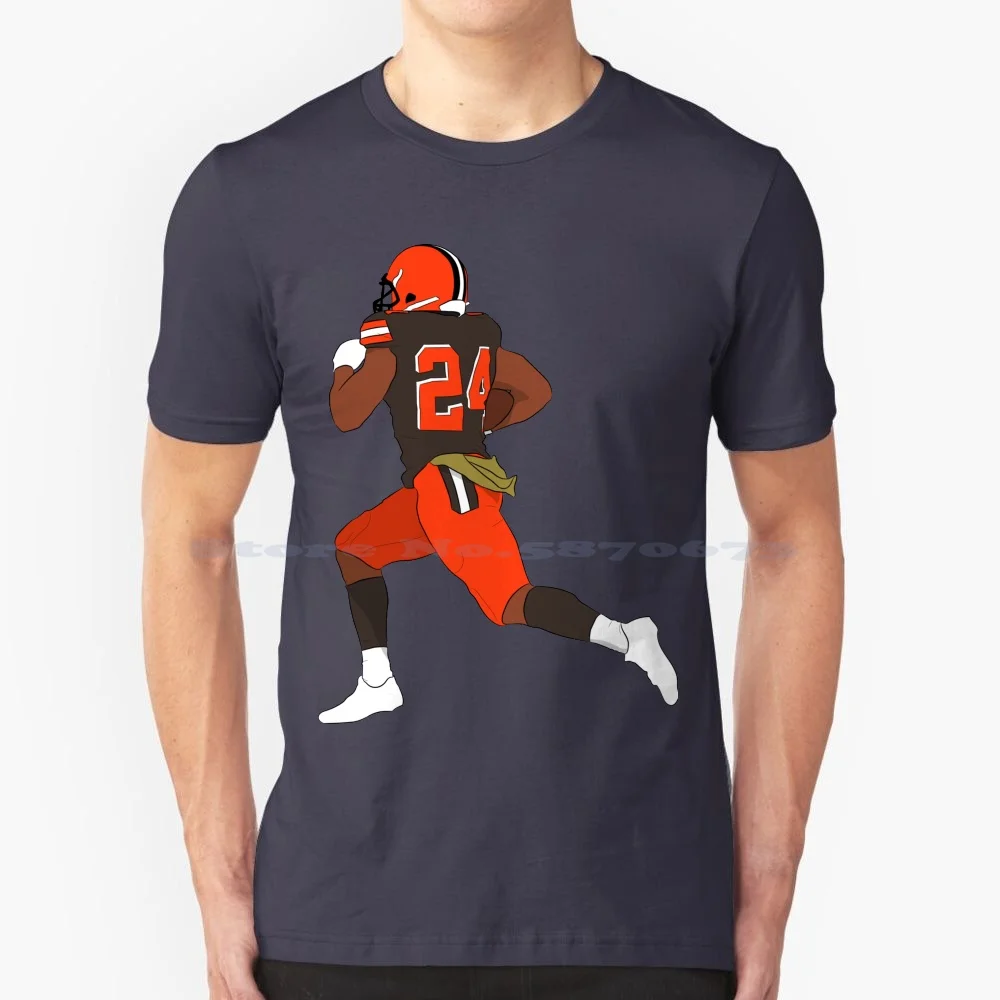 For The Land T Shirt 100% Cotton Tee Sports Football James Tom Brady Juju Baker Mayfield Obj Juice Jarvis Landry Odell Nick