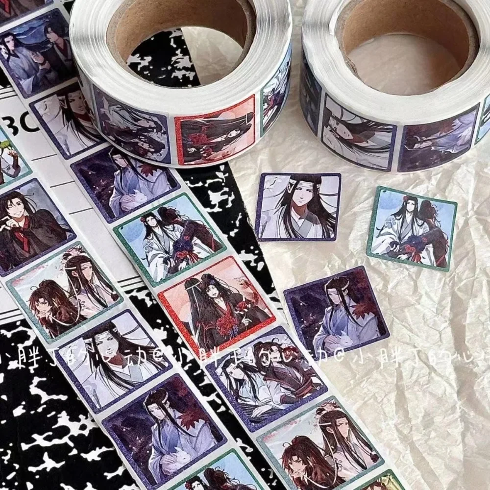 Etiqueta de Cosplay Anime Adesivo, Tian Guan Ci Fu, Bonito, Bênção do Oficial do Céu, Hua Cheng Xie Lian, Mo Dao Zu Shi Toy, 500pcs