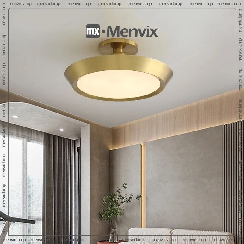 Imagem -05 - Menvix-quarto Led Luz de Teto Dimmable Kitchen Lights Lâmpadas Suspensas Modern Designer Lâmpada do Teto para o Quarto Bed Room Lamp