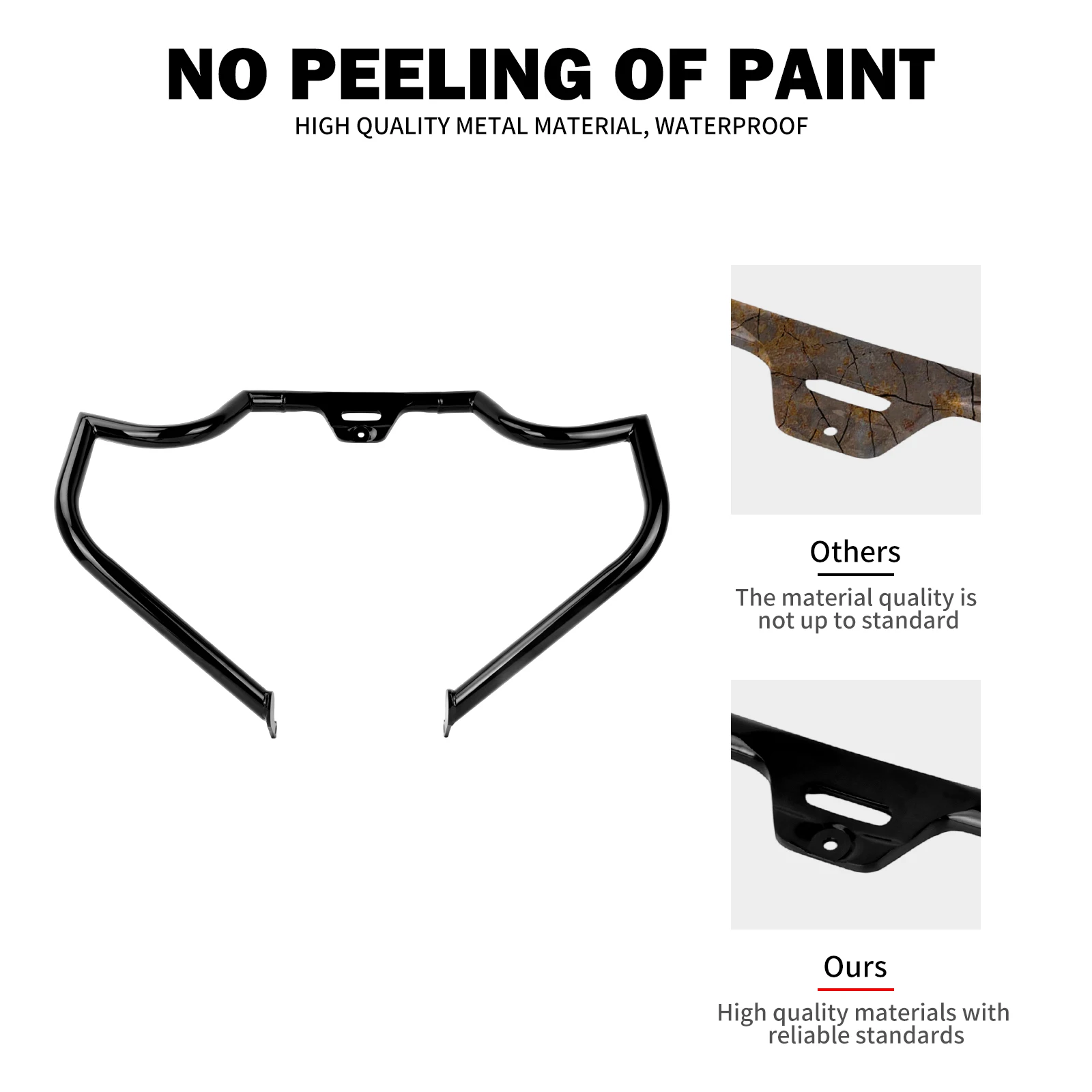 Motorcycle Front Engine Guard Crash Bar Protector Fits For Harley Softail Breakout FXBR Fat Bob Low Rider Street Bob 2018-2025