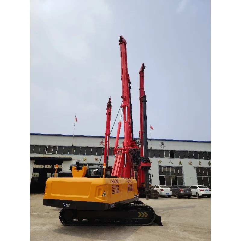 High Performance Rotary Drilling Rig Road Construction Widely Application Drilling Rig Portable Rotary Drilling Rig for Colombia