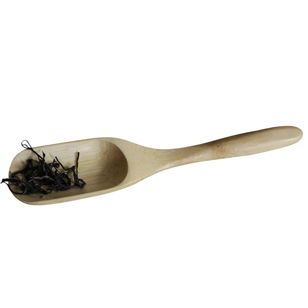 

Bamboo Tea Scoop Spoon For Tea Leaves Coffee Flour Nuts Bath Salts Kitchen Utensil Teaware Accessory Tool