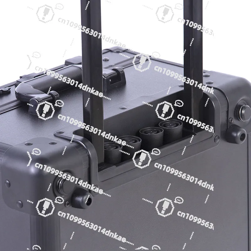 Bluetooth with Lamp Trolley Cosmetic Case Professional Follow-up Artist Makeup Artist Special Beauty Toolbox Light Box Hidden