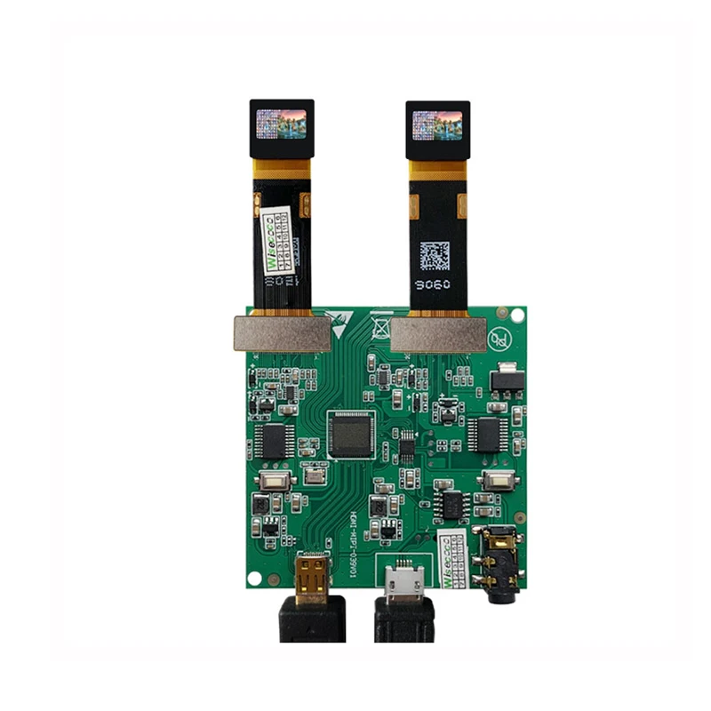 0.39 Inch Micro OLED Display 1920*1080 Resolution AMOLED Display with Type-C MIPI Driver Board