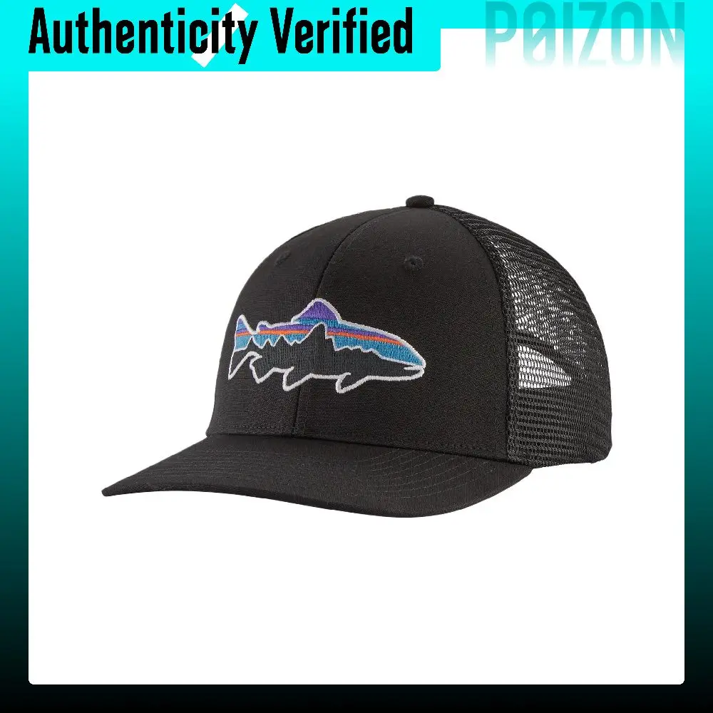 Patagonia Canvas Baseball Caps Men's Black 38288-BLK