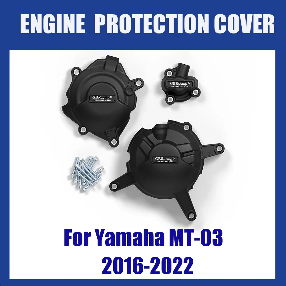 

R3 R25 MT03 Motorcycles Engine Covers Protectors For Yamaha YZF-R3 YZF-R25 MT-03 2014-2022 For GB Racing Protection Set Case