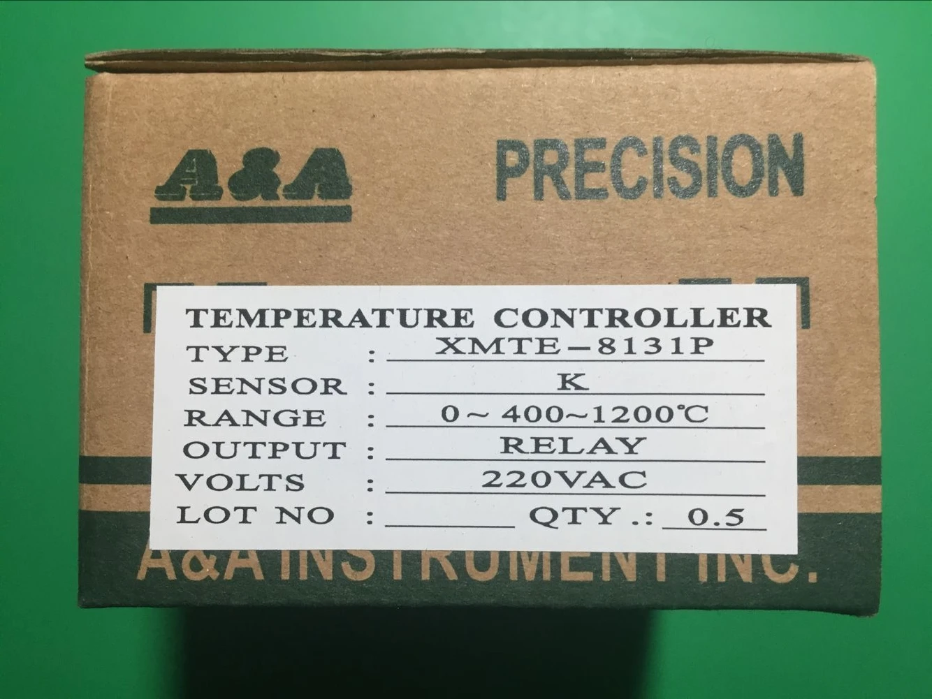 

A&A Yuyao Zhuoli Instrument XMTE-8131P Short Smart Temperature Control Meter XMTE-8181P