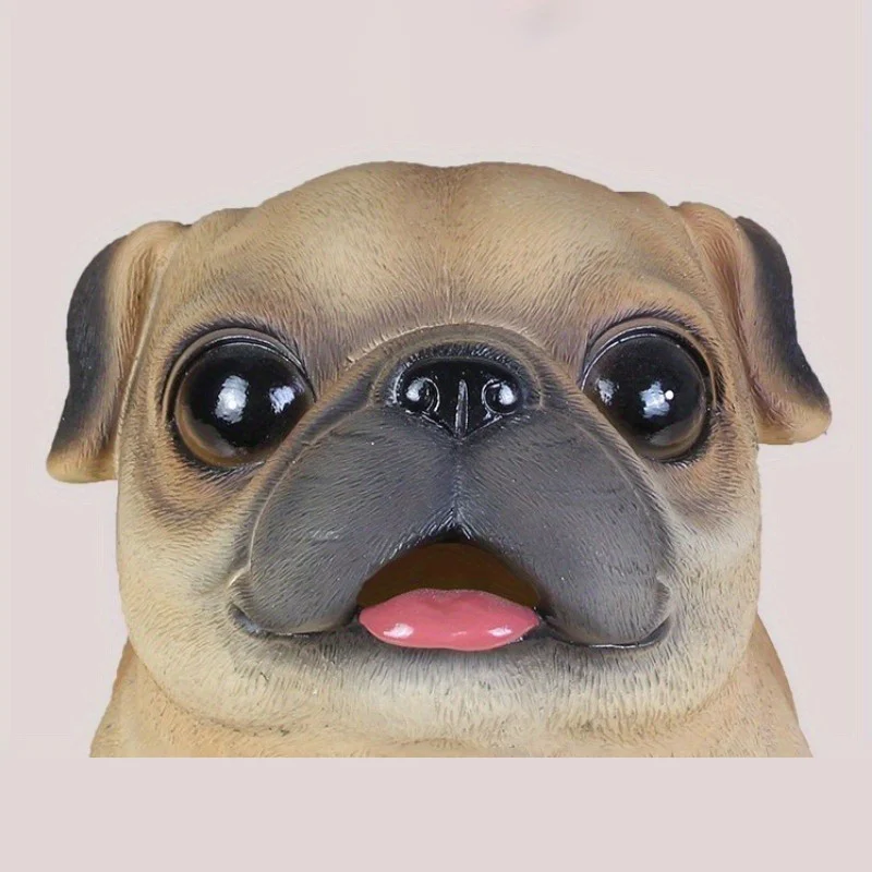 قطعة واحدة من حصالة الورق المصنوعة من الراتنج - حصالة على شكل حيوانات كبيرة للبالغين، هدايا الحفلات، ديكور المنزل. #3