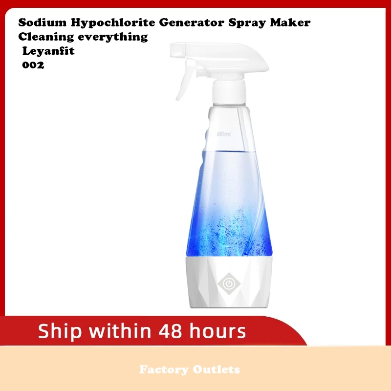 Air Antiseptic Liquid Ozone Generator Disinfection Disinfectants Sprayer Dispenser 300ML USB-charging Portable Electrolyzed