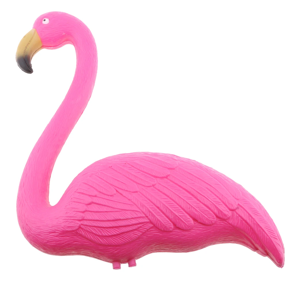 Realistic flamingo figures ornament lawn statues sculptures for