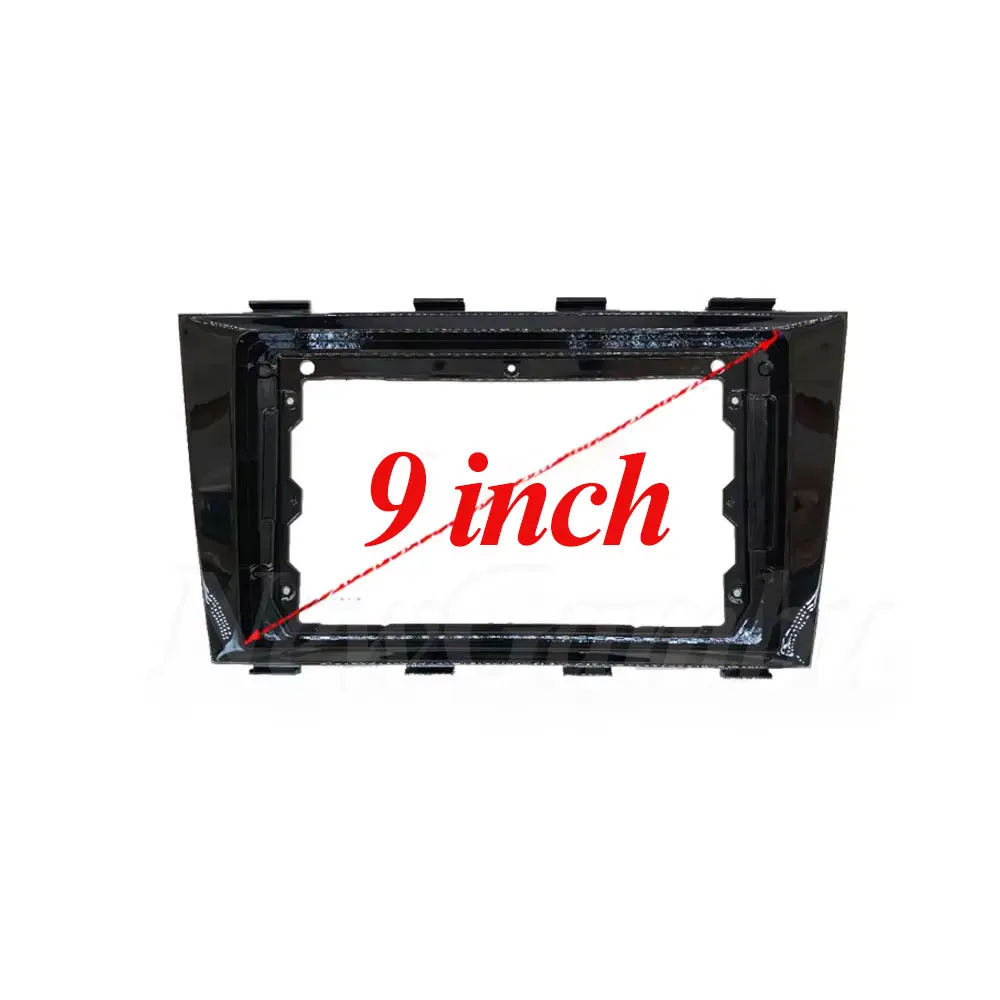 9 inch For Geely EC8 EC 8 2011-2015 Frame No Cable Audio Adaptor Dash Trim kit Facia Panel  Radio Player screen