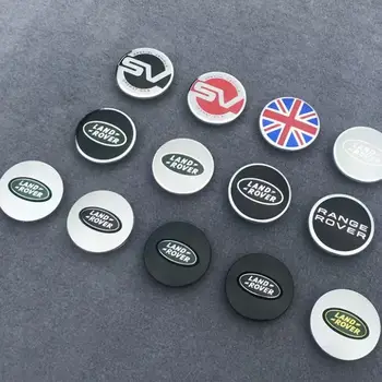 適用於路虎攬勝 LR2 LR3 LR4 發現衛士 EVPQUE Sport 的 4 個 62mm 63mm 輪轂中心蓋徽標 6 最佳銷售 62毫米中心蓋 - №2