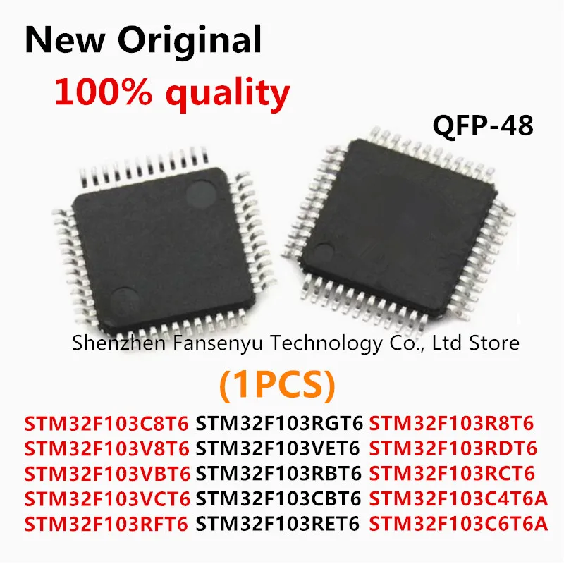 STM32F103C6T6A STM32F103C8T6 STM32F103RFT6 STM32F103RGT6 STM32F103RBT6 STM32F103CBT6 STM32F103RET6 STM32F103RDT6 STM32F103RCT6