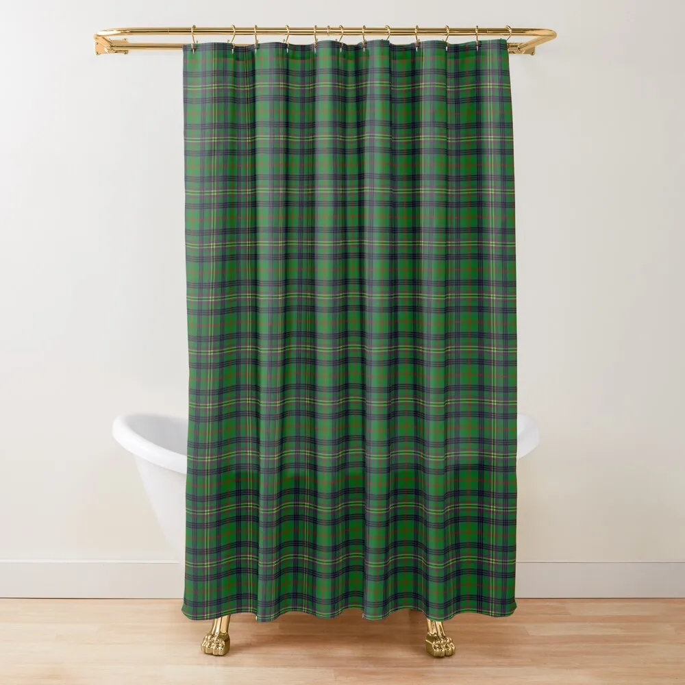 

Clan Kennedy Tartan Shower Curtain Bathroom Decor For Bathroom Shower Waterproof Shower And Anti-Mold Luxury Bathroom Curtain